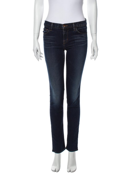 J Brand Low-Rise Skinny Leg Jeans