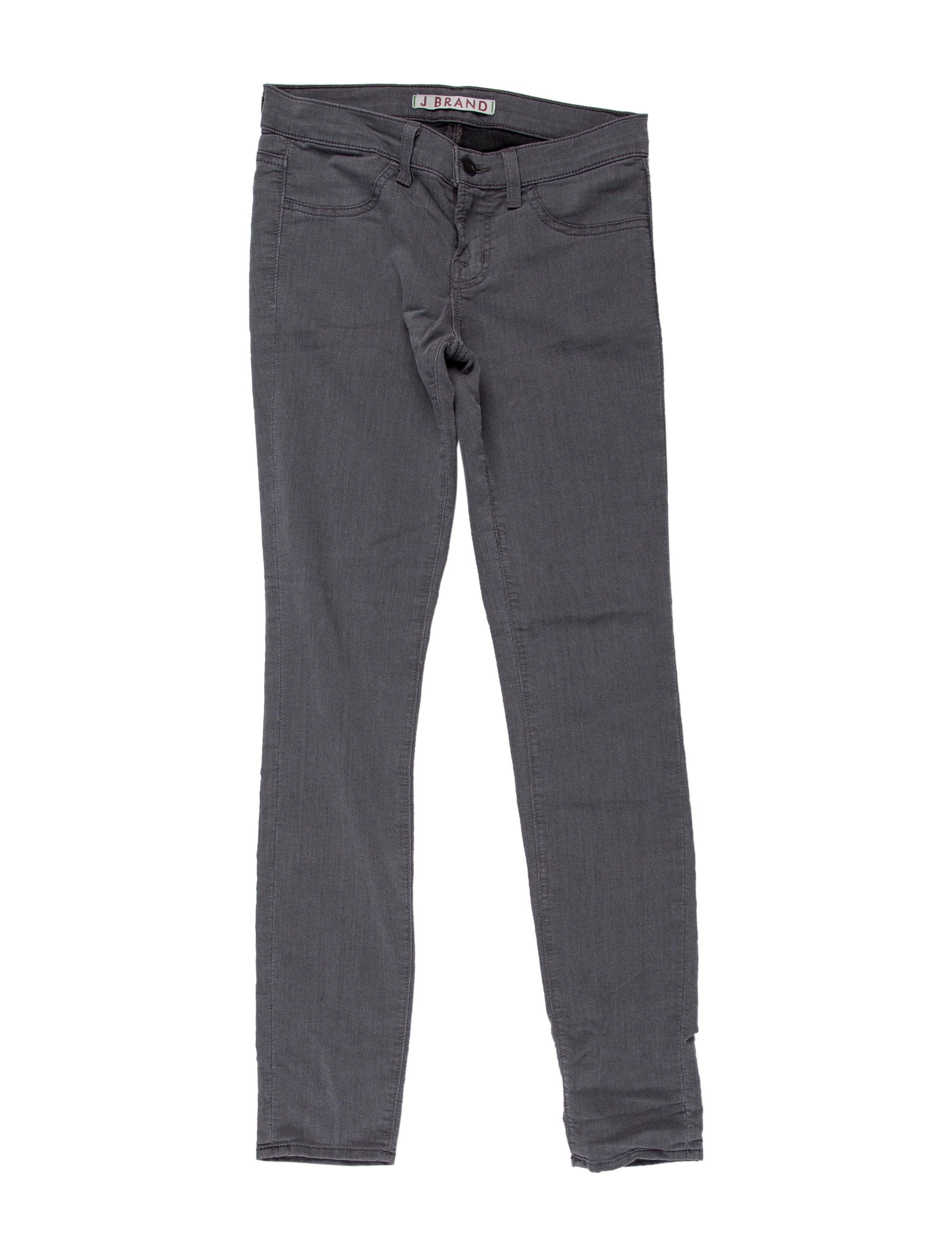 J Brand Low-Rise Skinny Leg Jeans