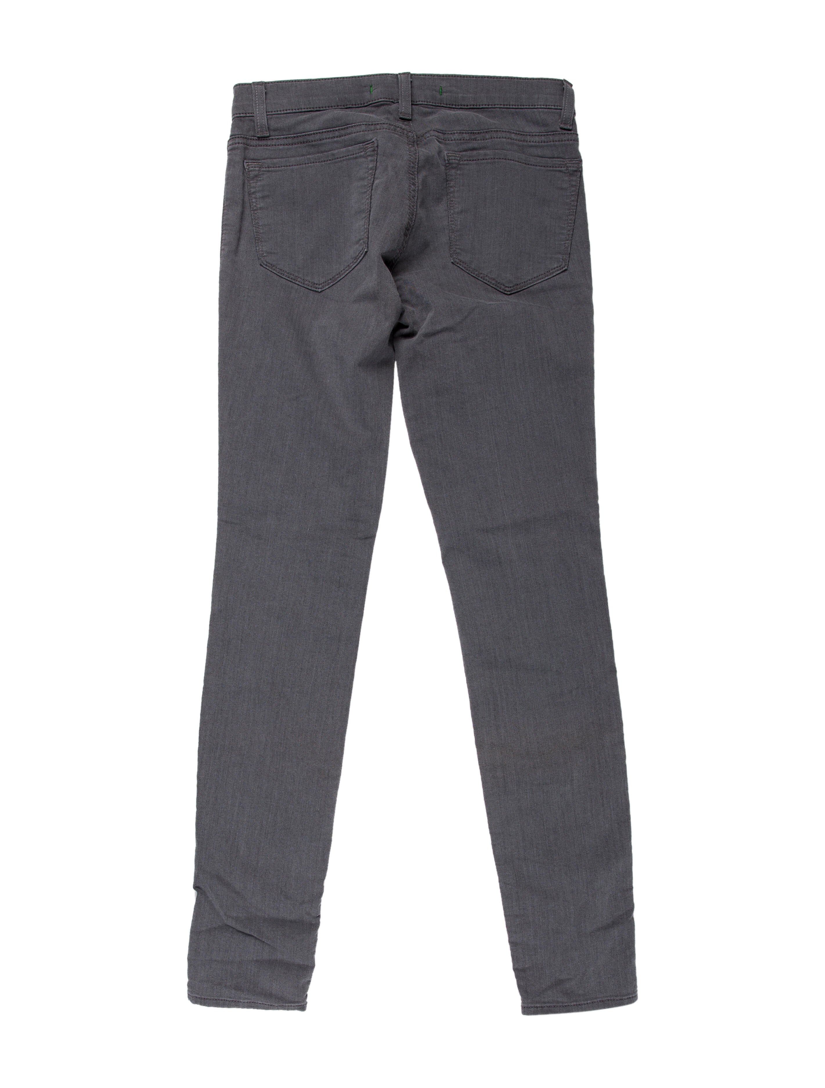 J Brand Low-Rise Skinny Leg Jeans