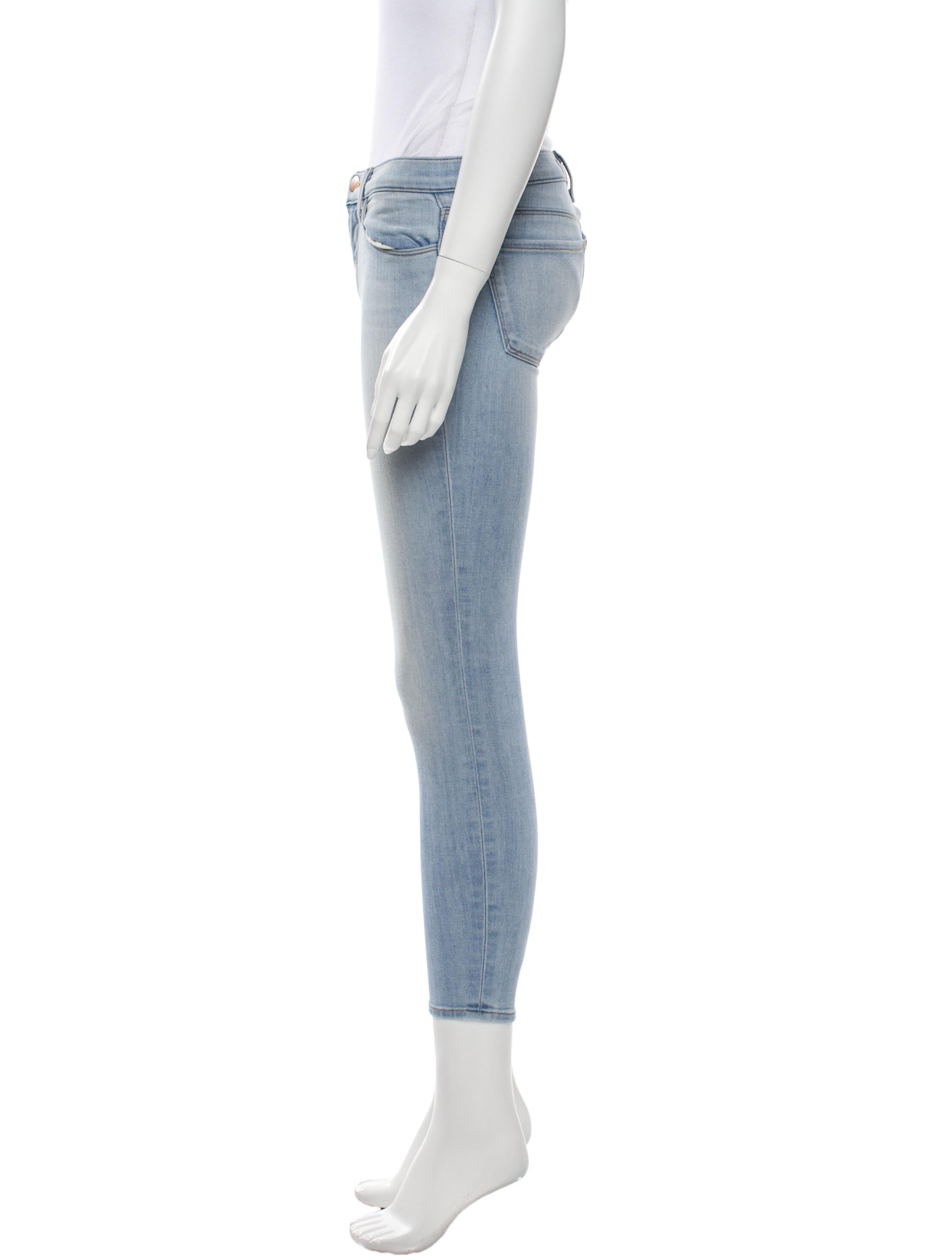 J Brand Mid-Rise Skinny Leg Jeans