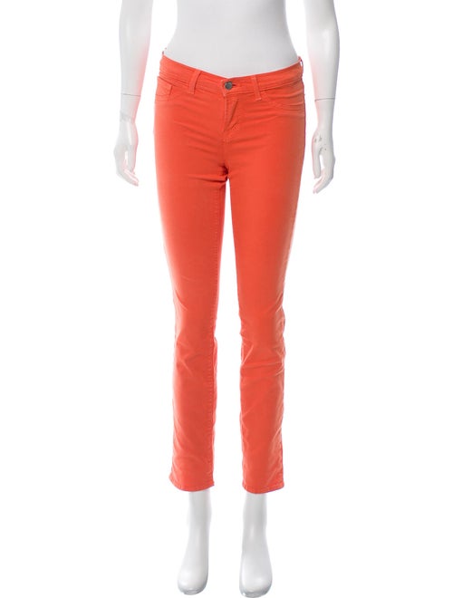 J Brand Skinny Leg Pants Orange