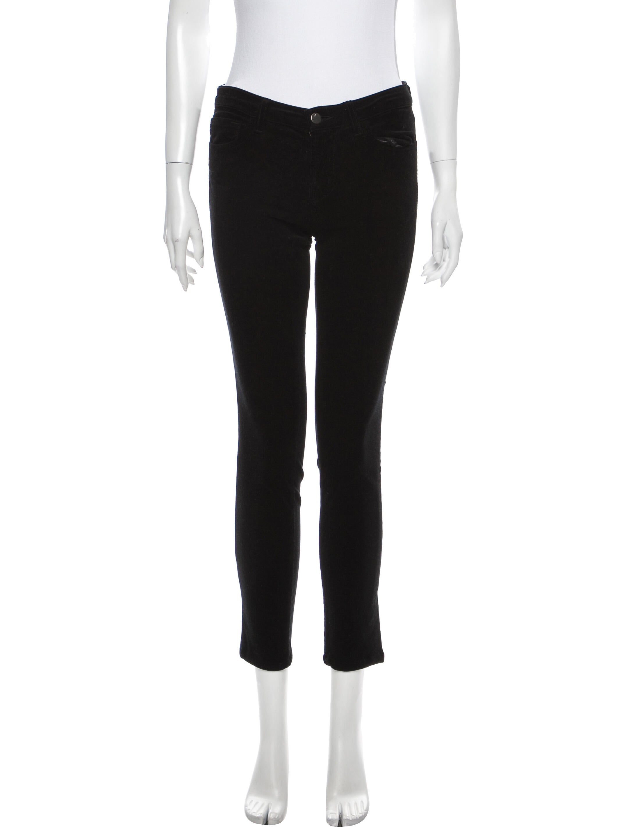 J Brand Mid-Rise Skinny Leg Jeans