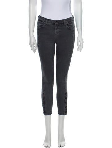 J Brand Jeans Mid-Rise Skinny Leg S