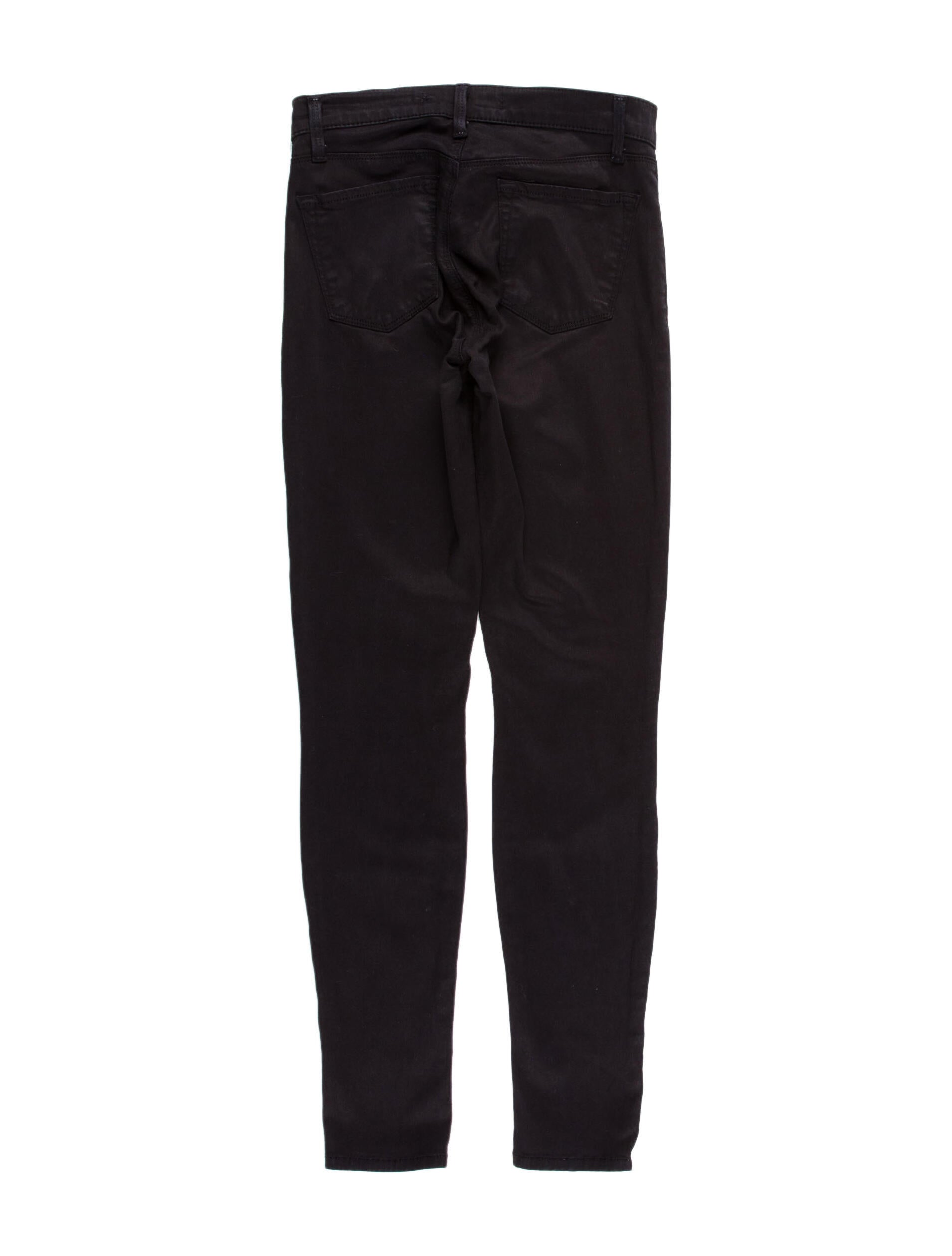 J Brand Mid-Rise Skinny Leg Jeans