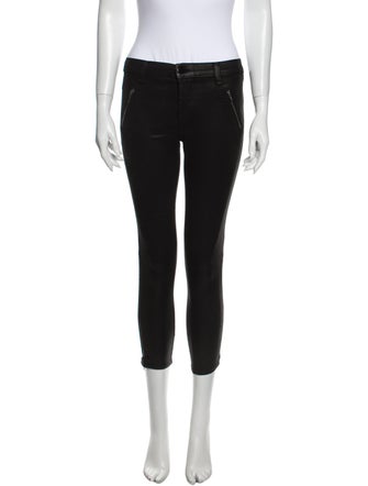 J Brand Mid-Rise Skinny Leg Jeans