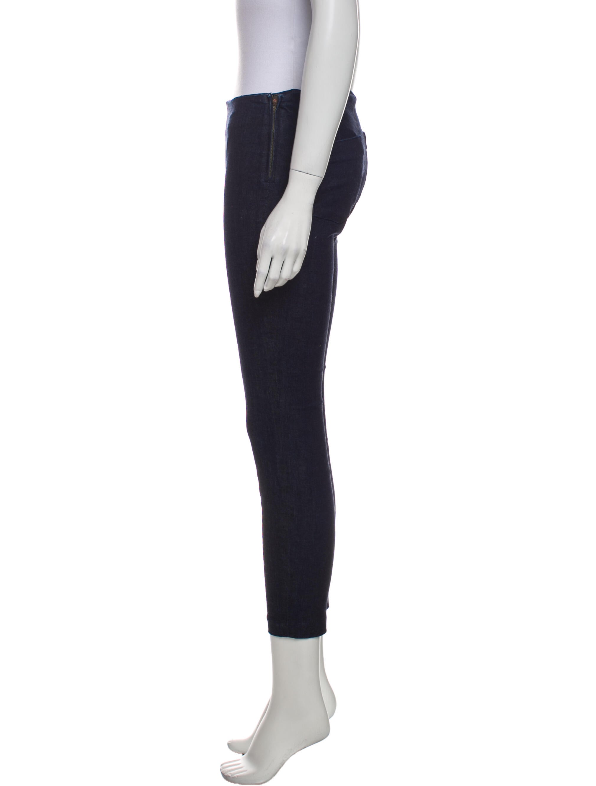 J Brand Mid-Rise Skinny Leg Jeans