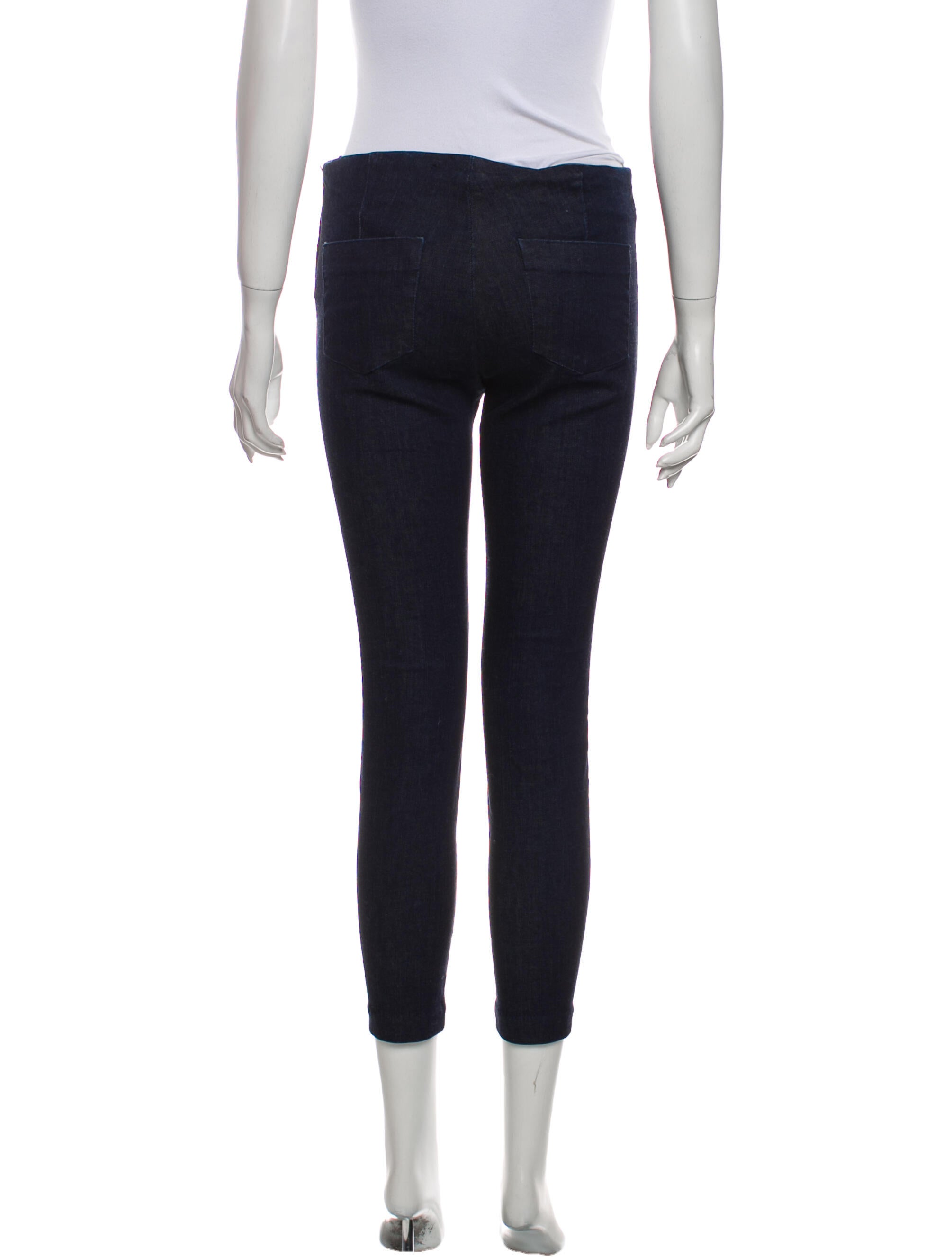 J Brand Mid-Rise Skinny Leg Jeans