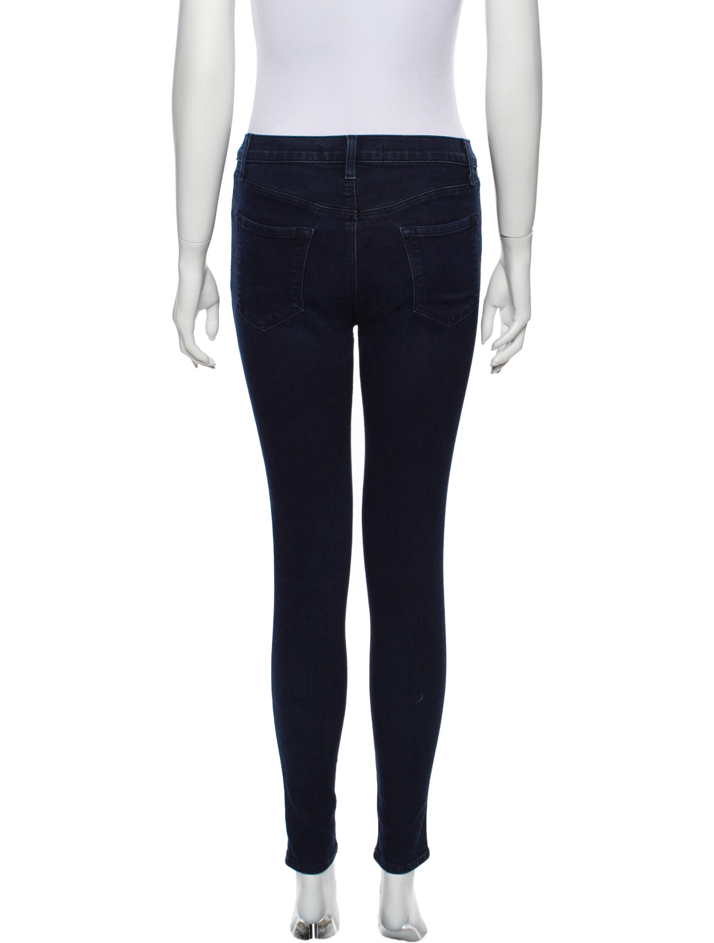 J Brand Mid-Rise Skinny Leg Jeans