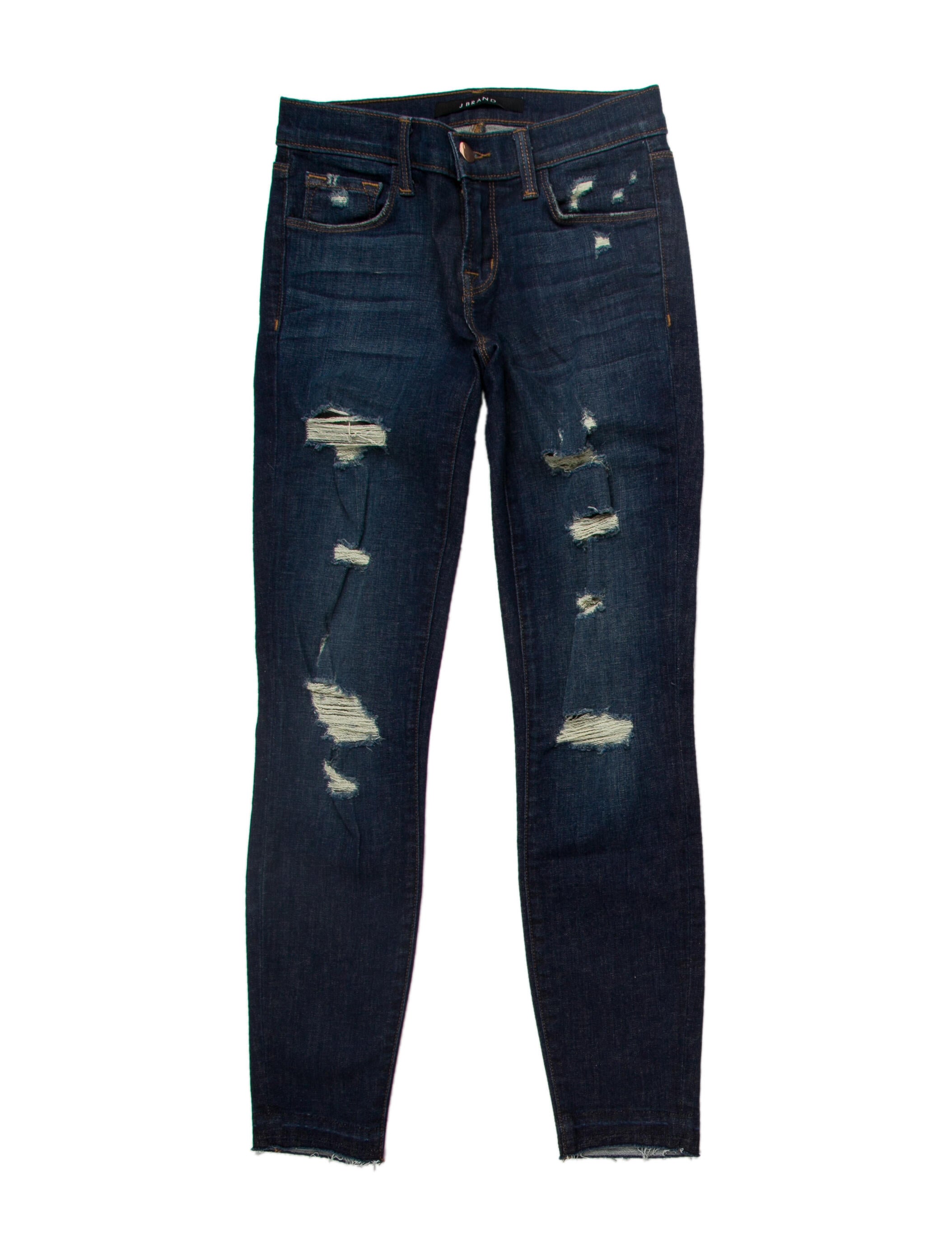 J Brand Low-Rise Skinny Leg Jeans