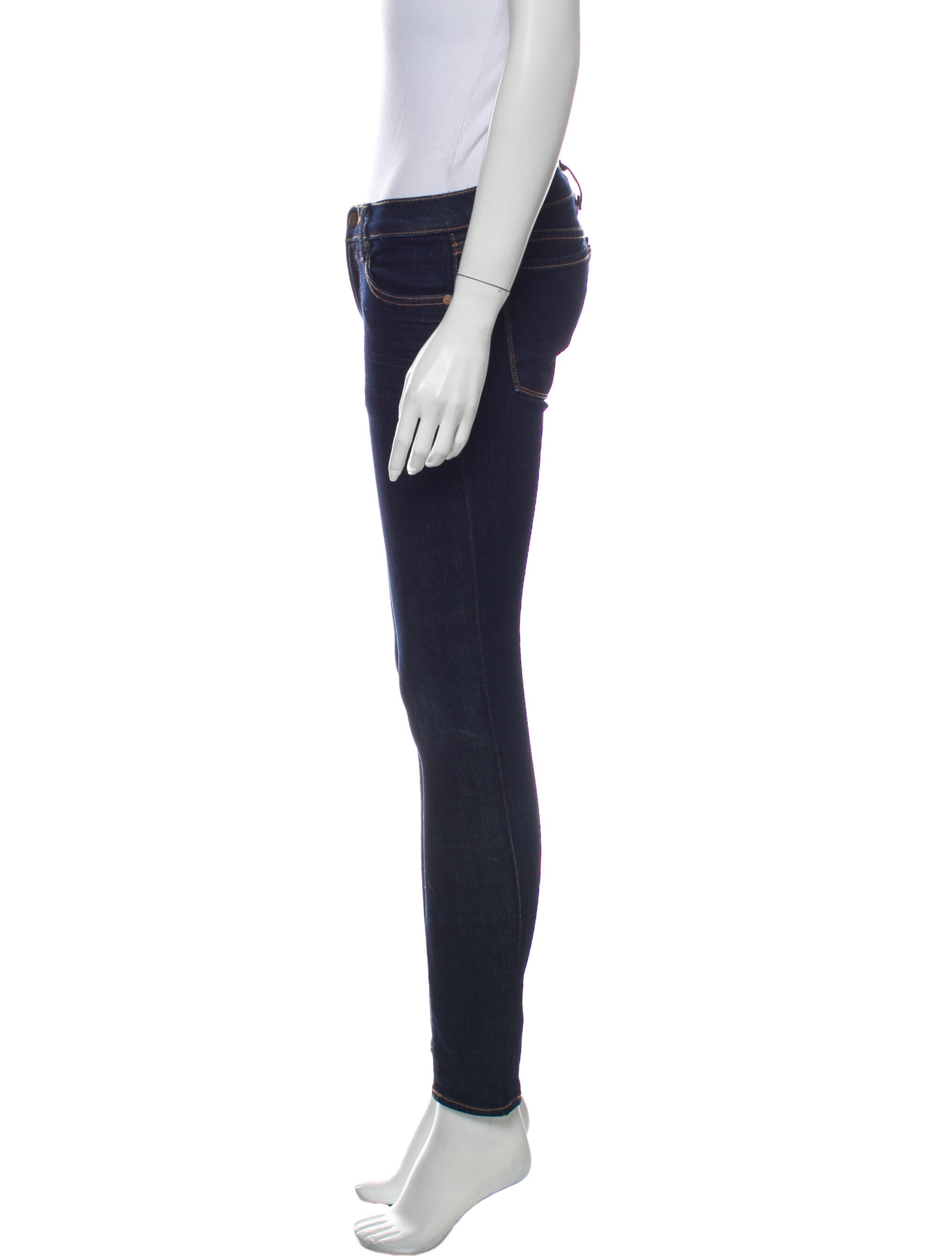 J Brand Low-Rise Skinny Leg Jeans