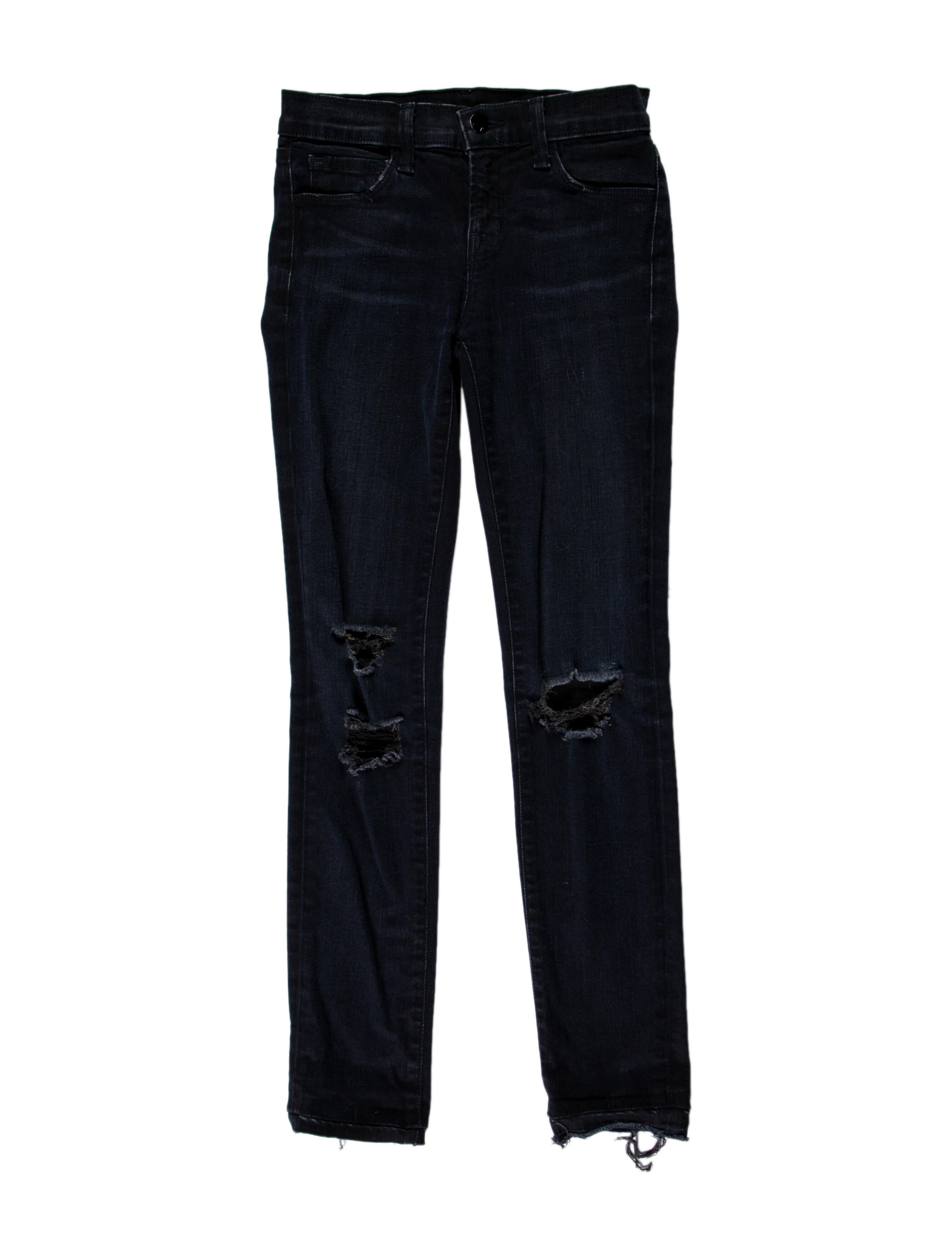 J Brand Low-Rise Skinny Leg Jeans