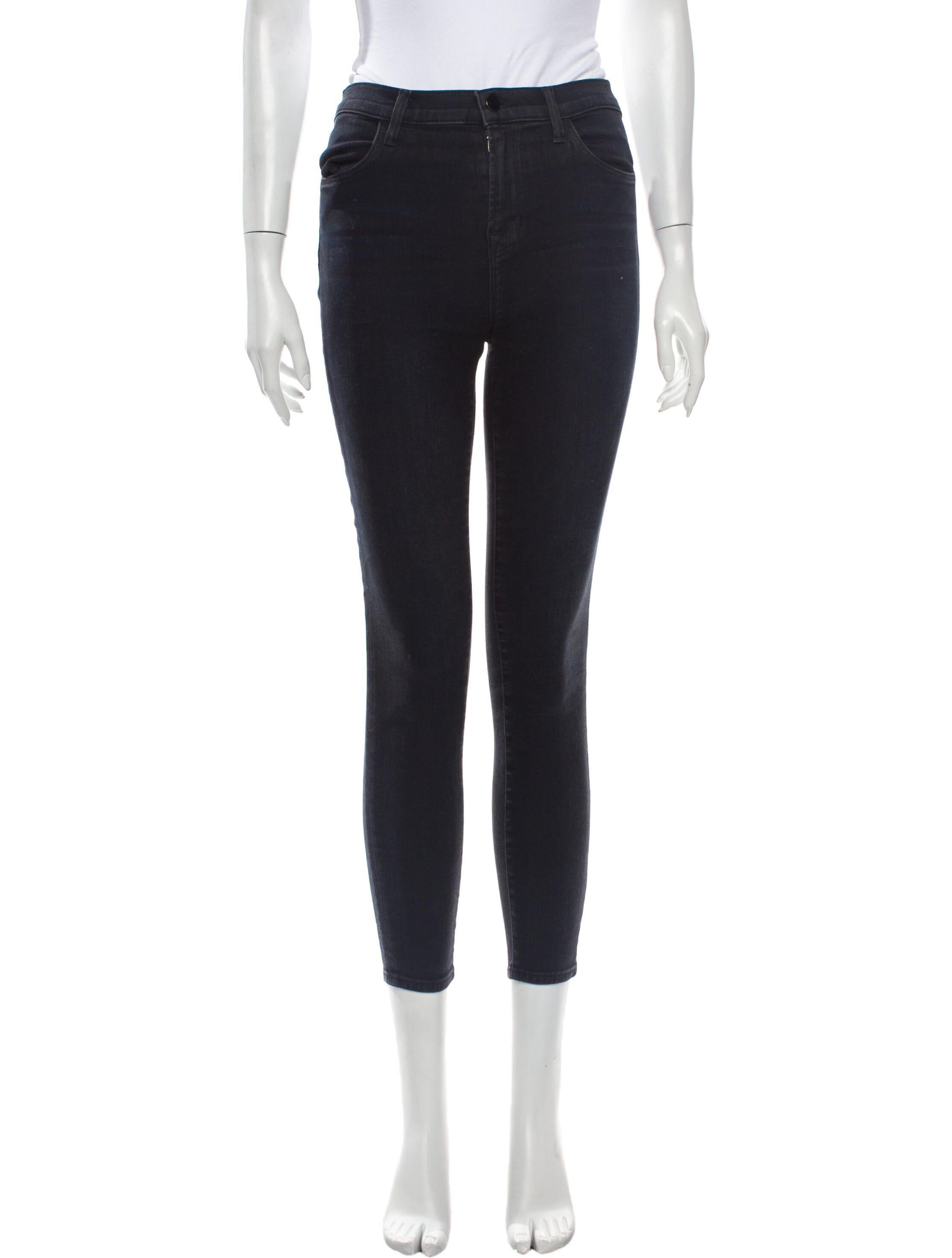 J Brand Mid-Rise Skinny Leg Jeans