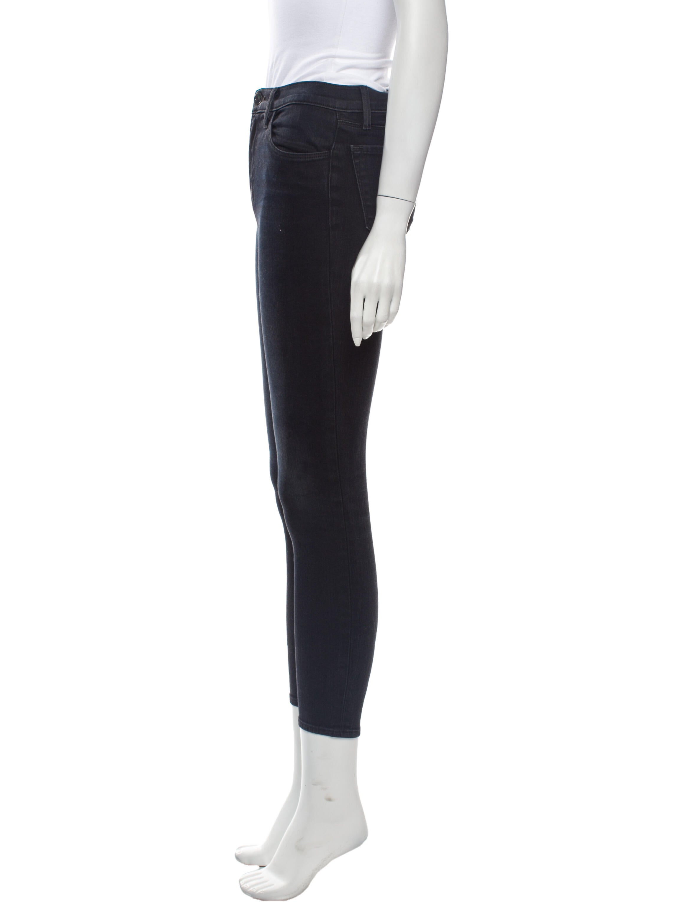 J Brand Mid-Rise Skinny Leg Jeans