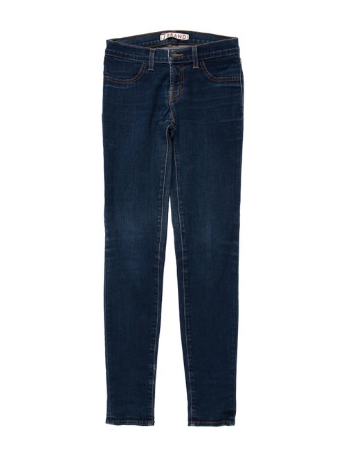 J Brand Low-Rise Skinny Leg Jeans