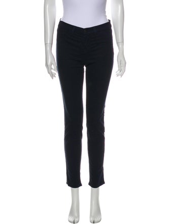 J Brand Mid-Rise Skinny Leg Jeans