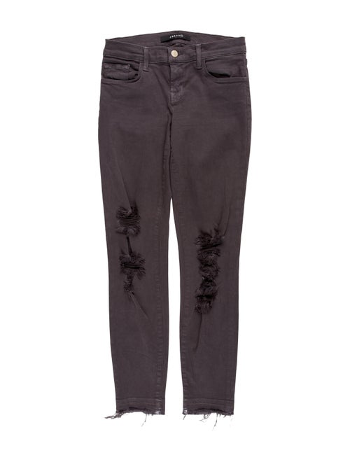 J Brand Low-Rise Skinny Leg Jeans
