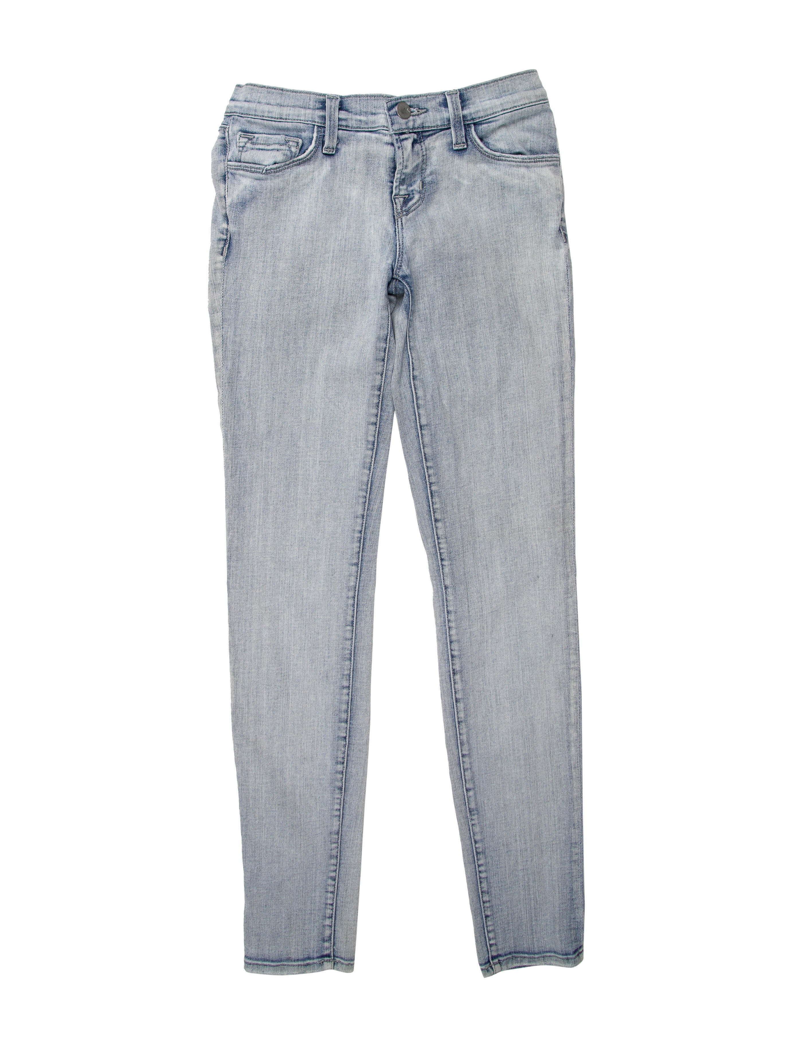 J Brand Low-Rise Skinny Leg Jeans