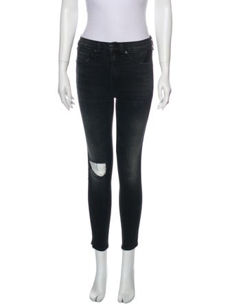 J Brand Mid-Rise Skinny Leg Jeans