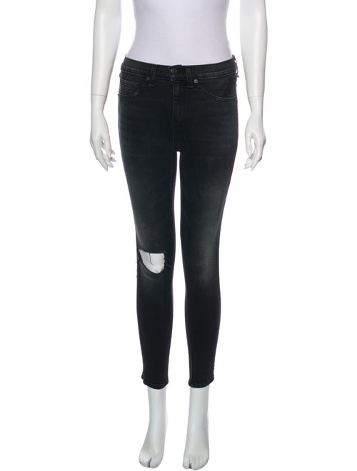 J Brand Mid-Rise Skinny Leg Jeans