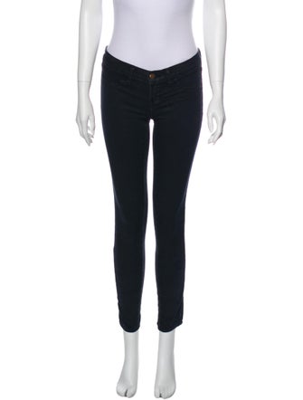 J Brand Low-Rise Skinny Leg Jeans