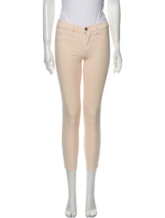 J Brand Mid-Rise Skinny Leg Jeans