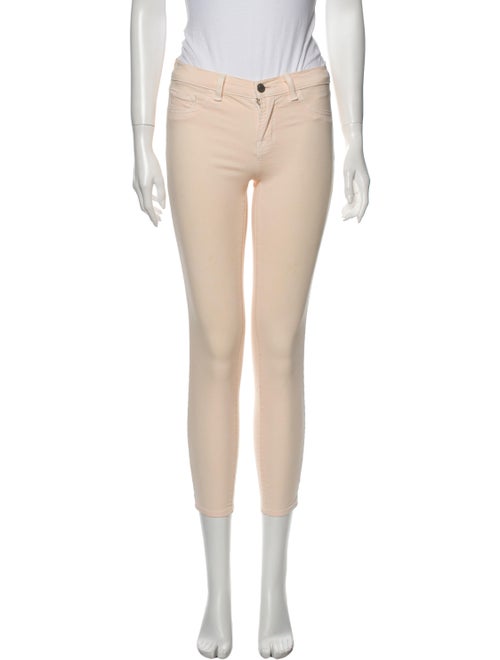 J Brand Mid-Rise Skinny Leg Jeans