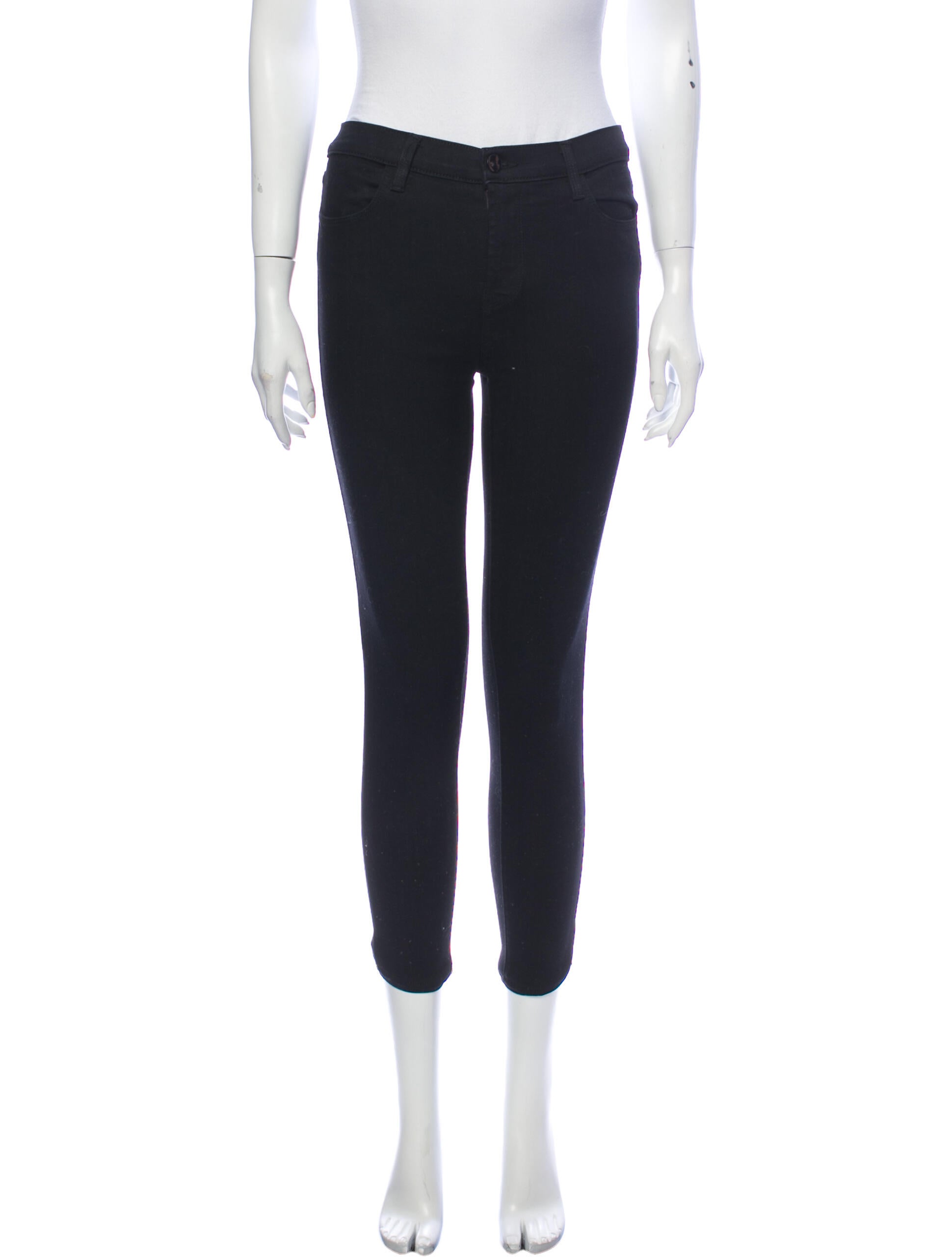 J Brand Mid-Rise Skinny Leg Jeans