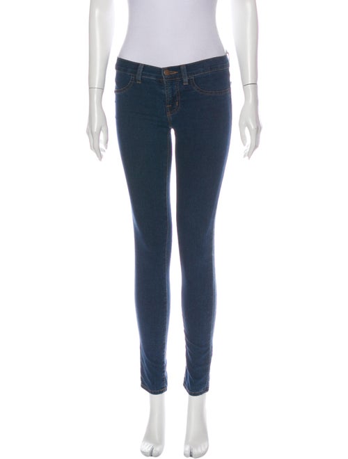 J Brand Low-Rise Skinny Leg Jeans