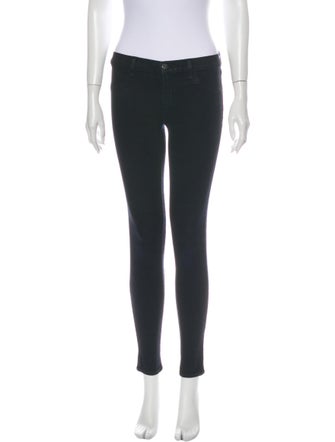 J Brand Mid-Rise Skinny Leg Jeans