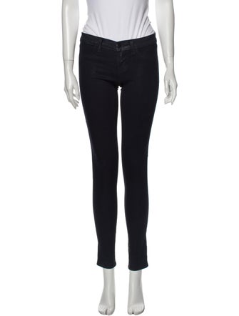 J Brand Low-Rise Skinny Leg Jeans