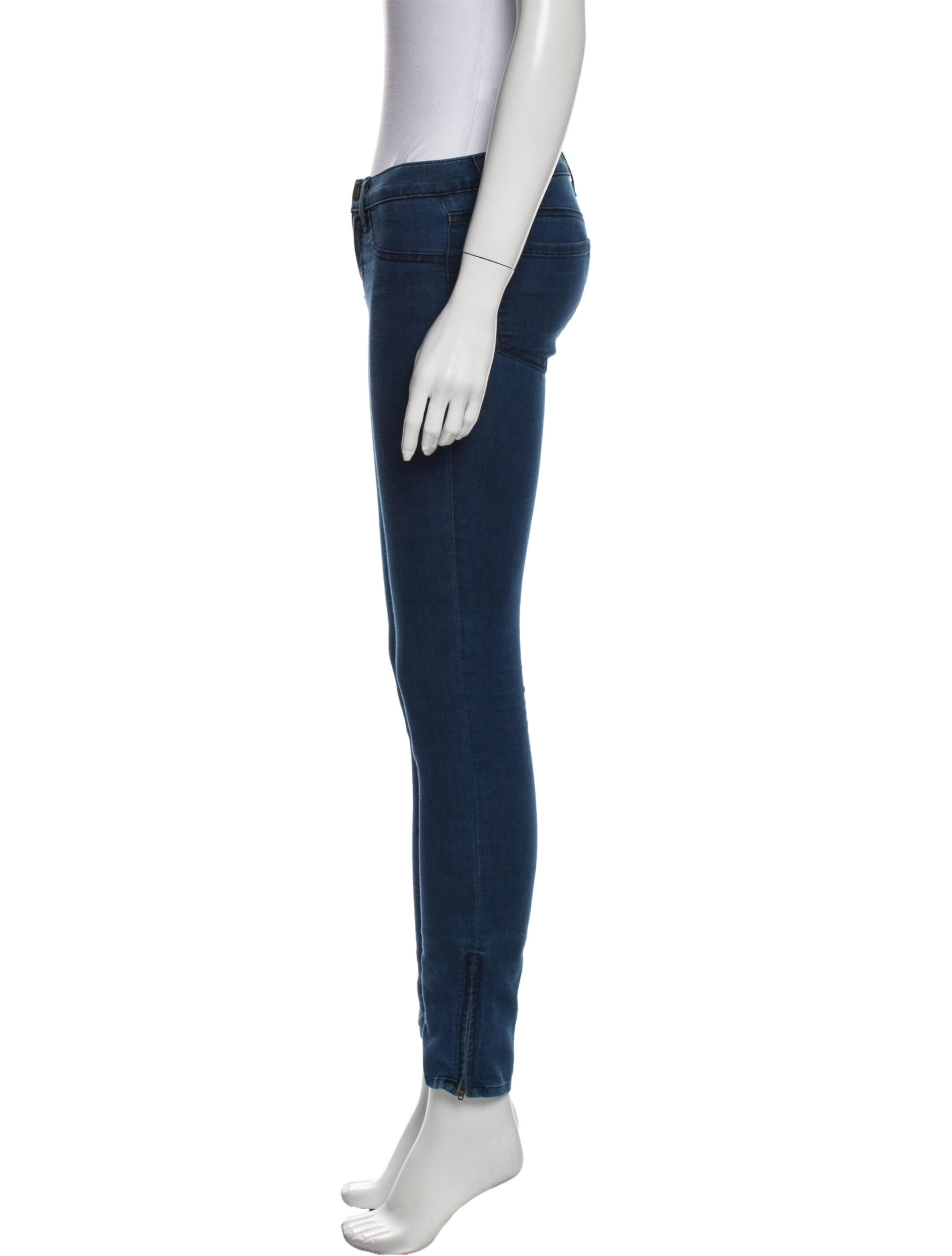 J Brand Low-Rise Skinny Leg Jeans