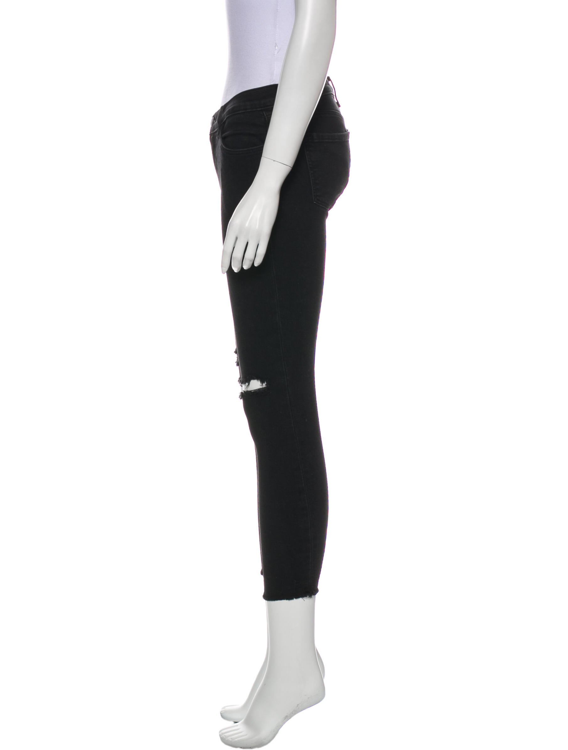 J Brand Low-Rise Skinny Leg Jeans