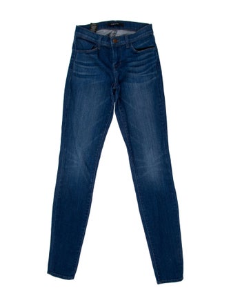 J Brand Mid-Rise Skinny Leg Jeans