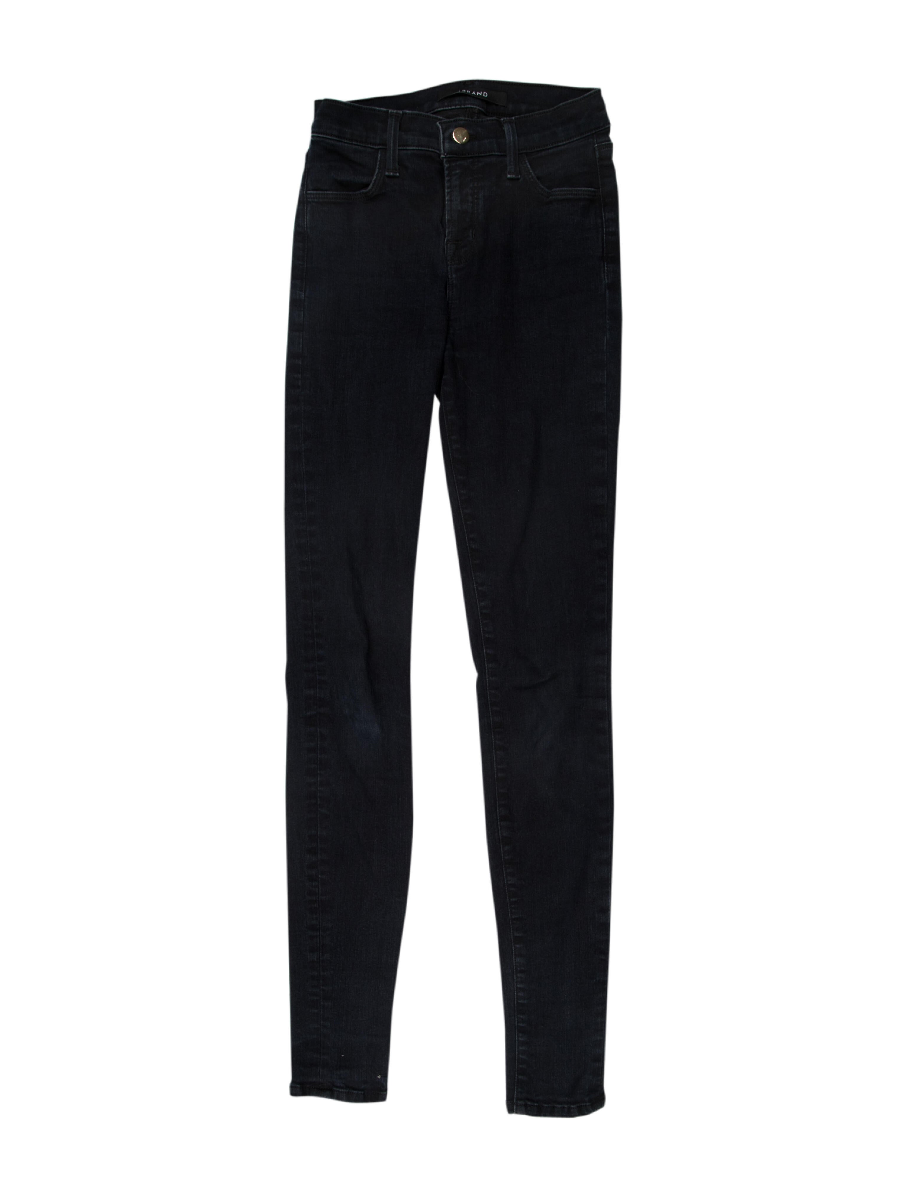 J Brand Mid-Rise Skinny Leg Jeans