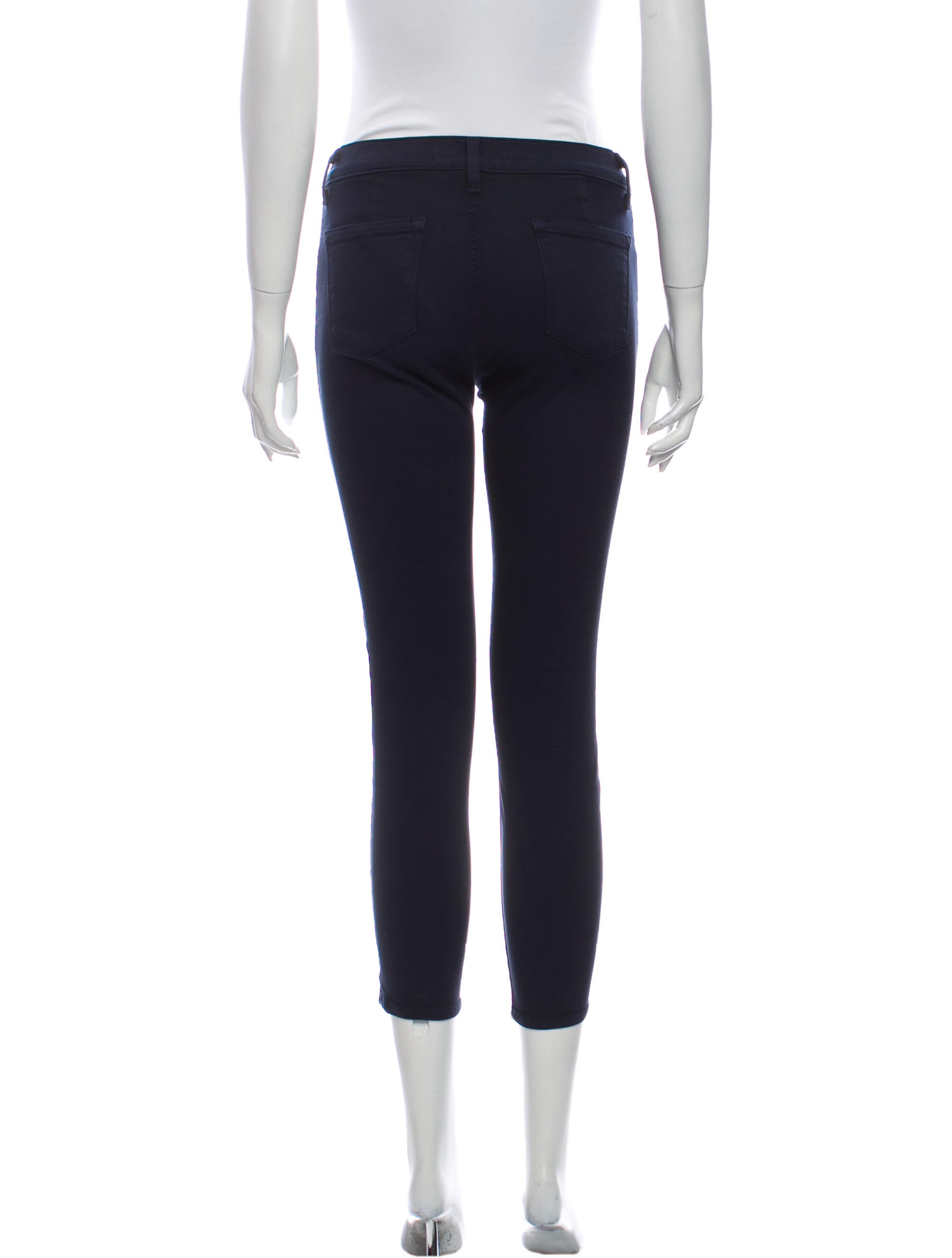 J Brand Mid-Rise Skinny Leg Jeans