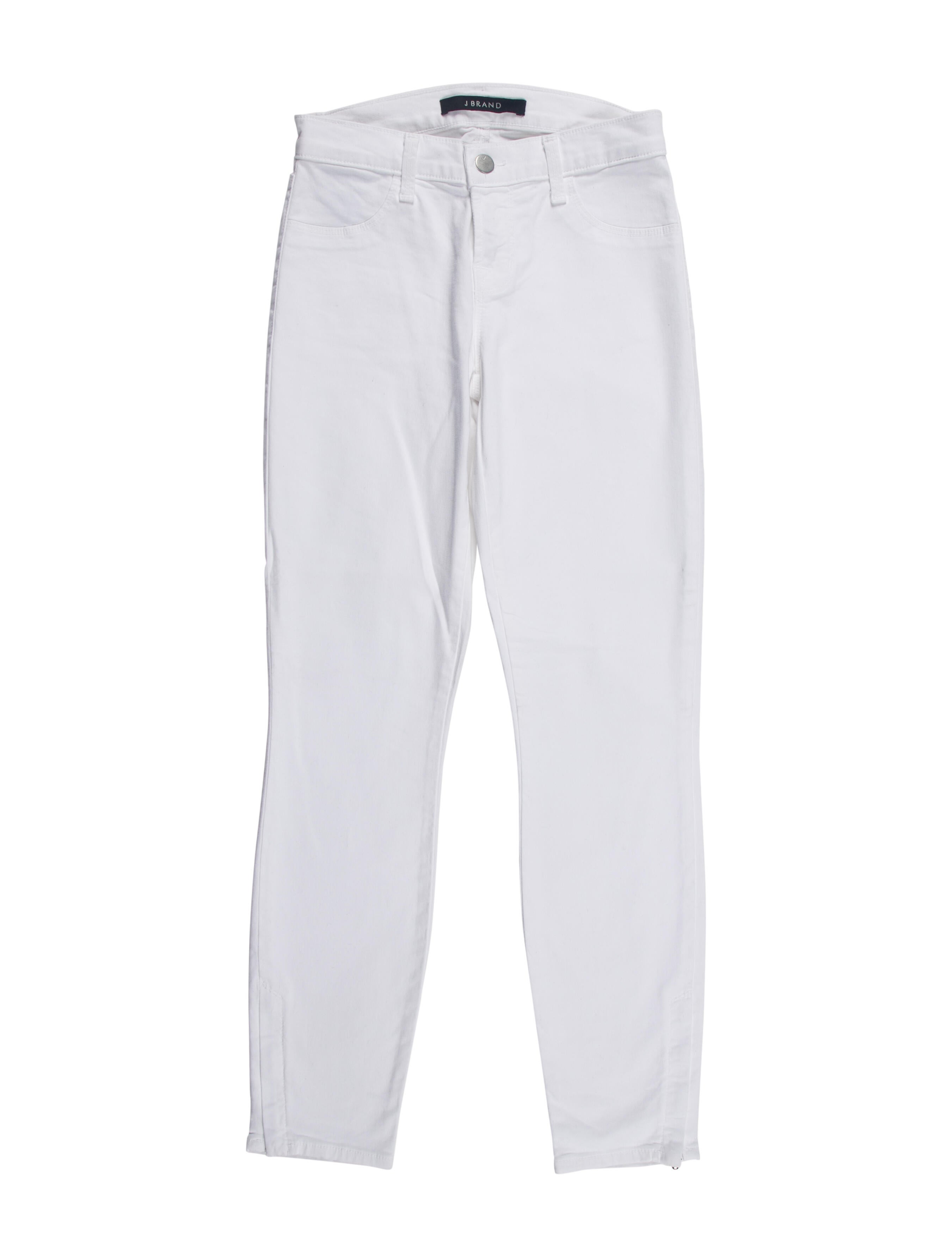 J Brand Low-Rise Skinny Leg Jeans