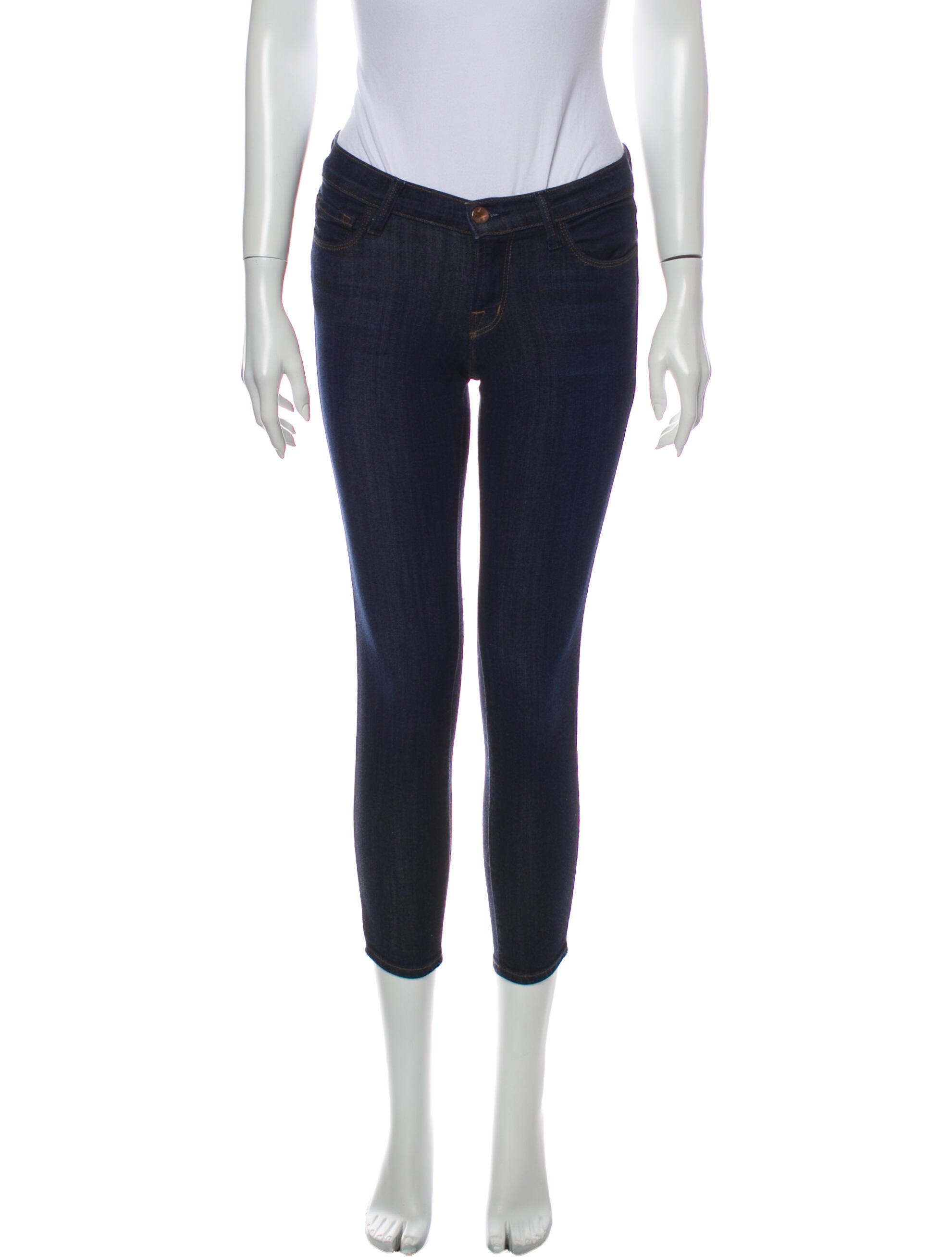 J Brand Low-Rise Skinny Leg Jeans