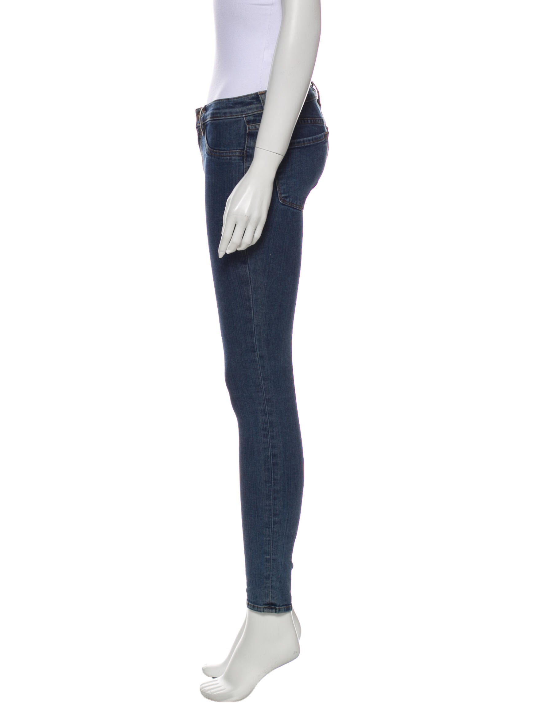 J Brand Low-Rise Skinny Leg Jeans