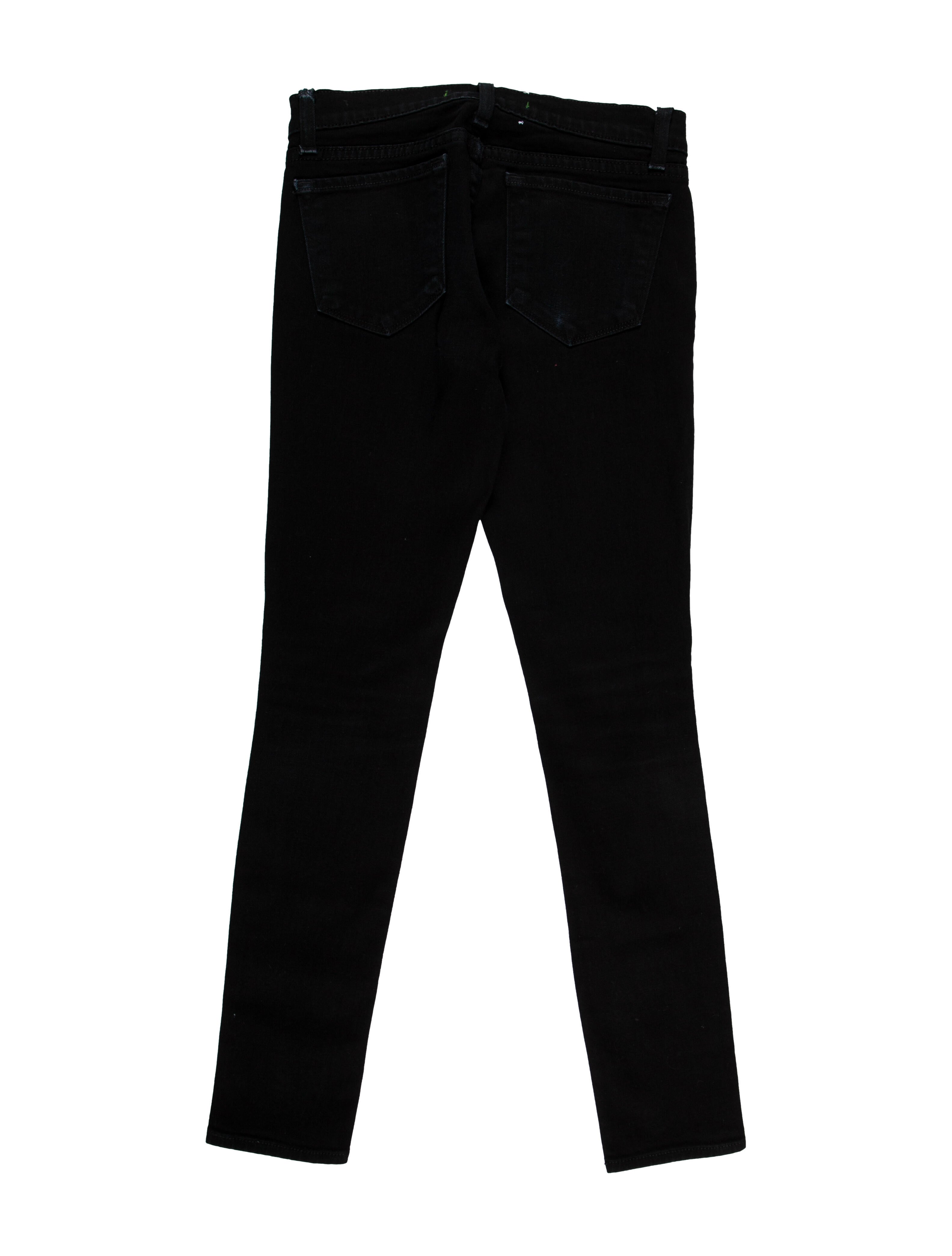J Brand Low-Rise Skinny Leg Jeans