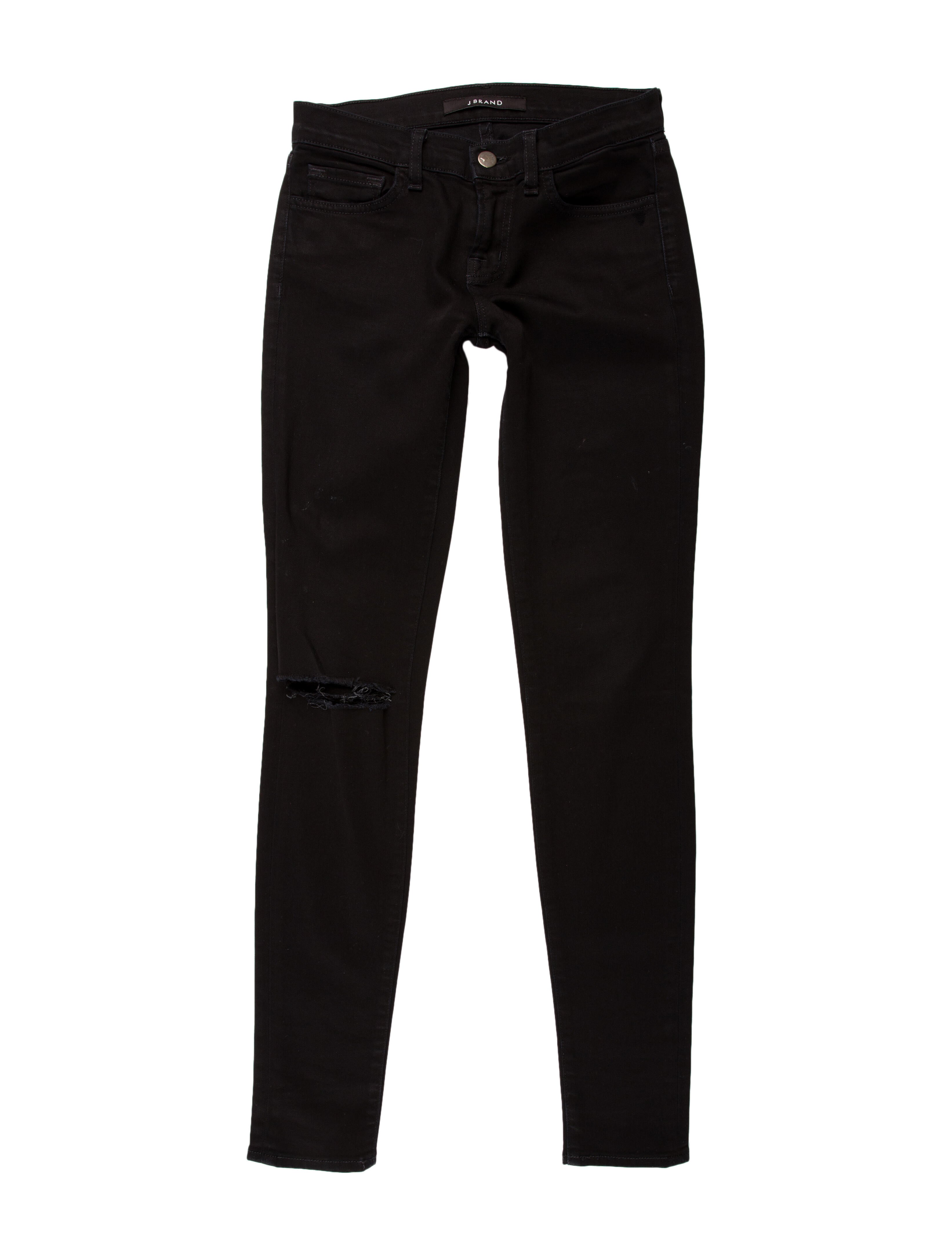 J Brand Low-Rise Skinny Leg Jeans