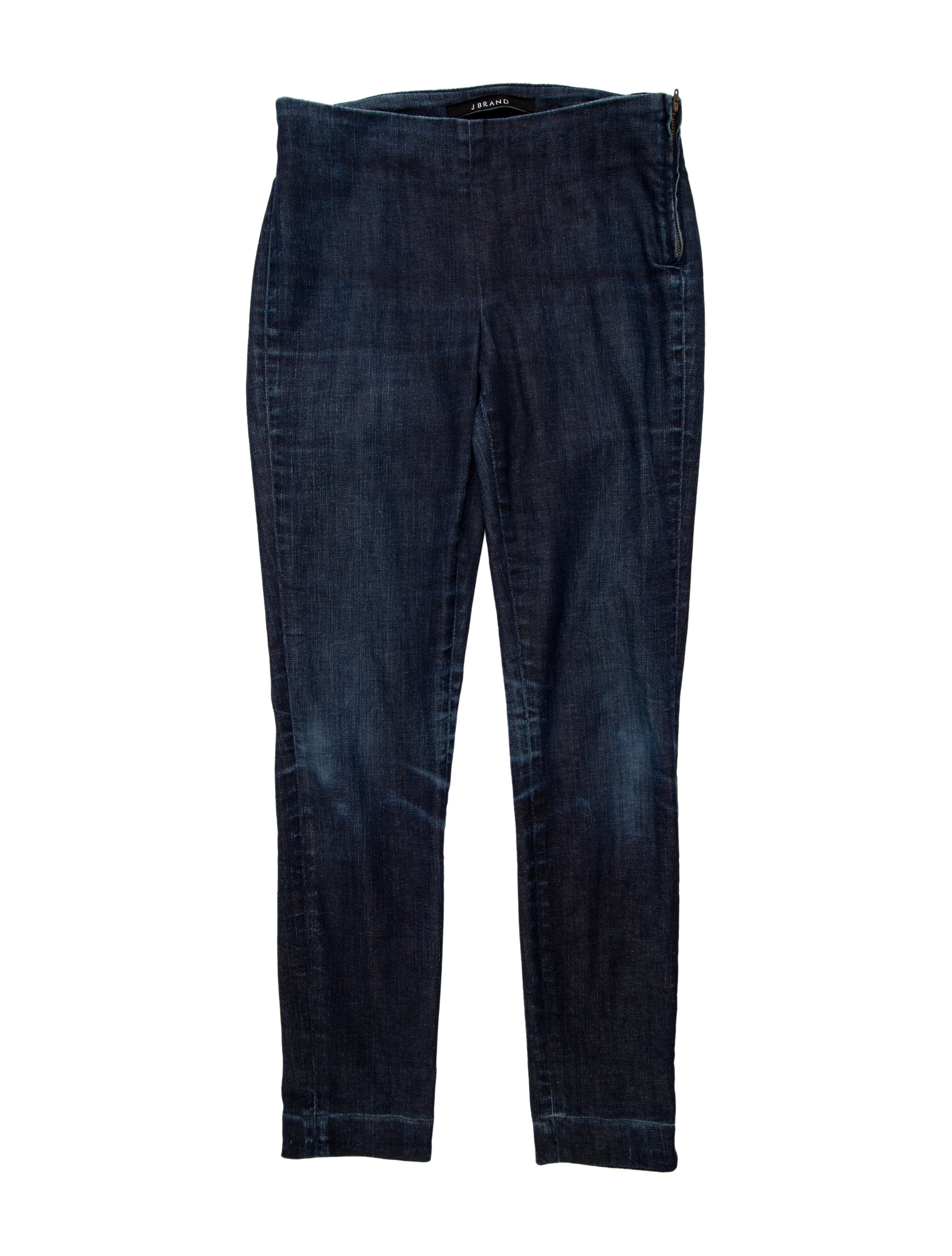 J Brand Mid-Rise Skinny Leg Jeans