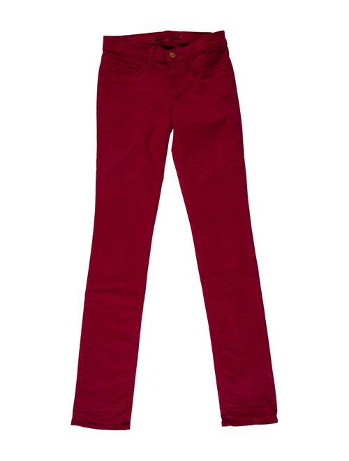 J Brand Low-Rise Straight Leg Jeans