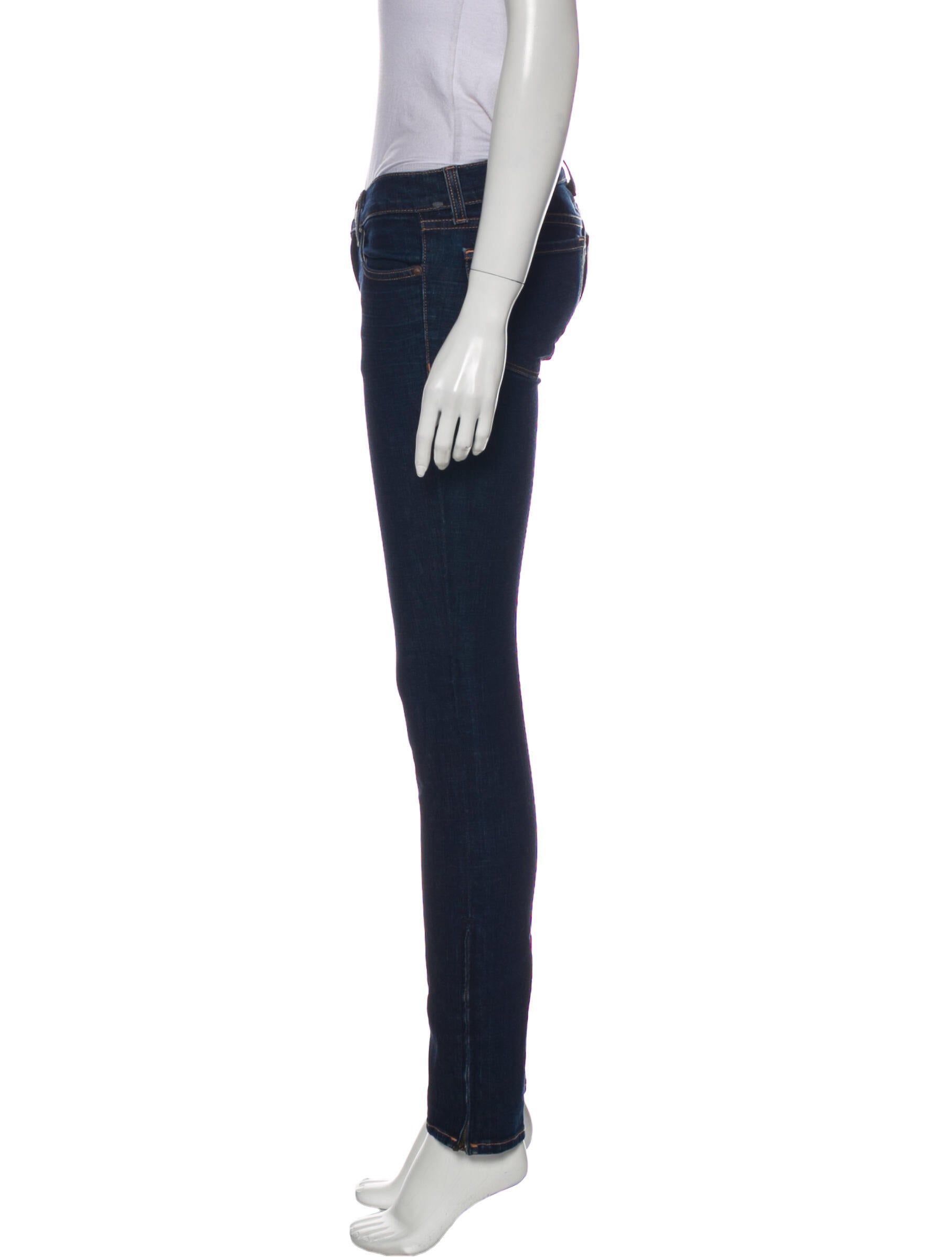 J Brand Low-Rise Skinny Leg Jeans