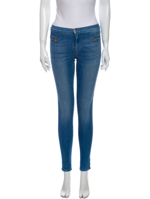 J Brand Mid-Rise Skinny Leg Jeans