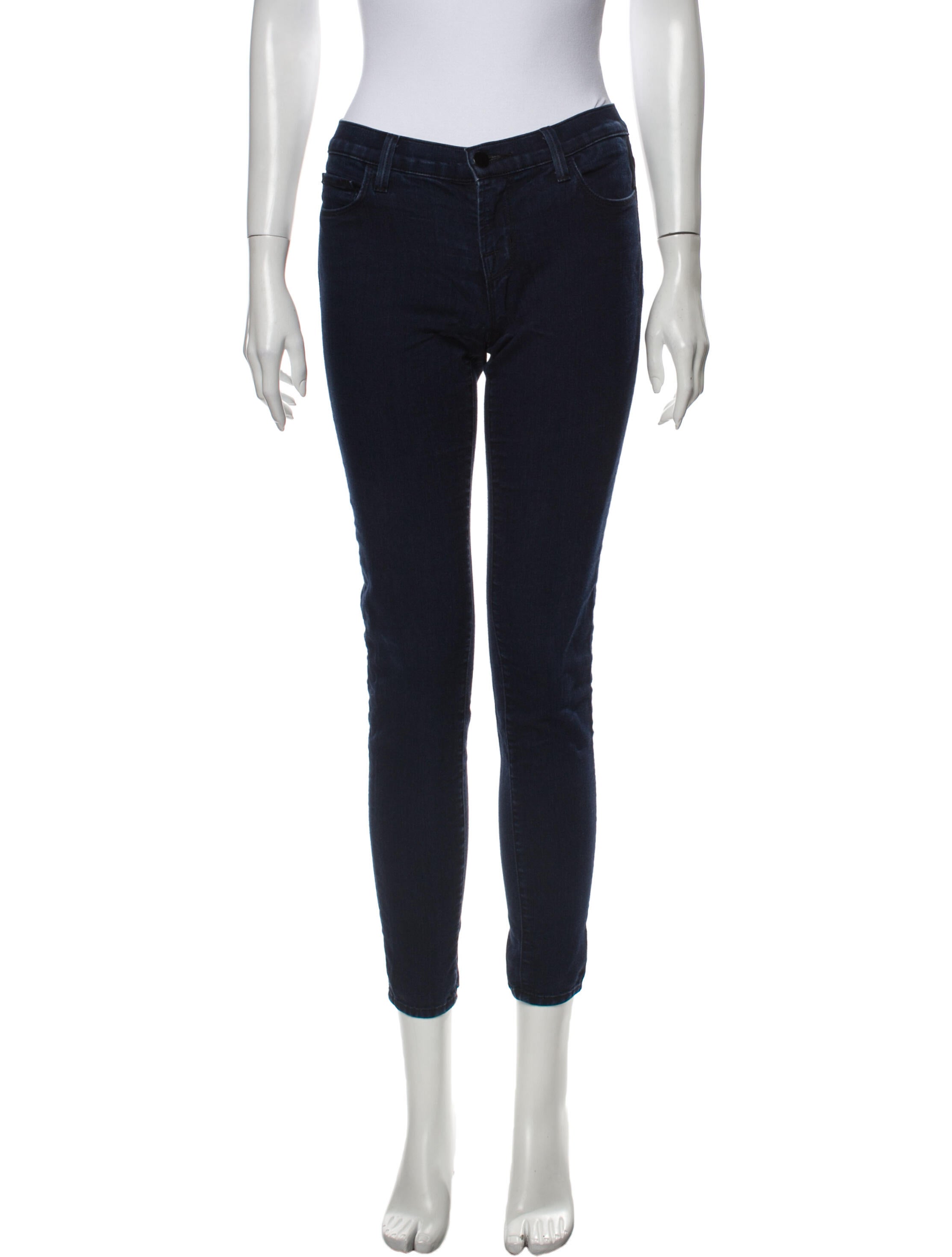 J Brand Low-Rise Skinny Leg Jeans