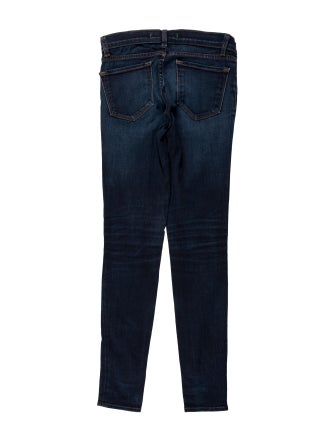 J Brand Low-Rise Skinny Leg Jeans