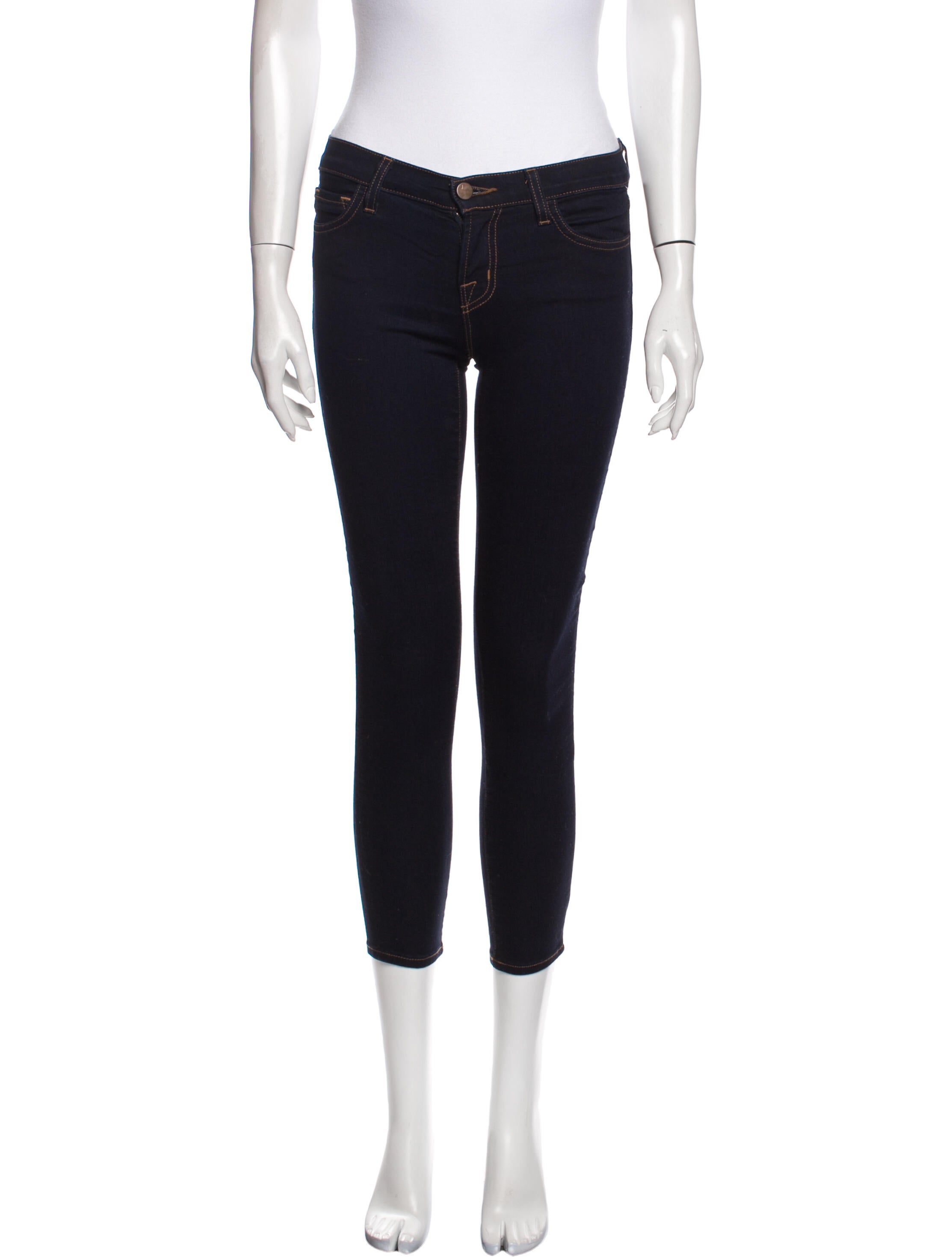 J Brand Low-Rise Skinny Leg Jeans