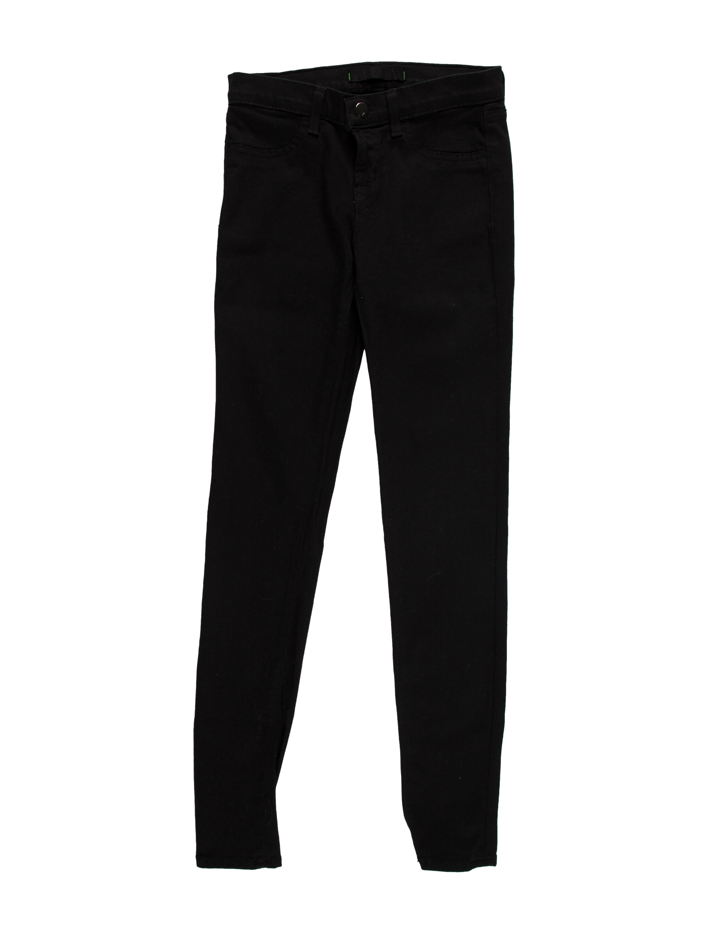 J Brand Mid-Rise Skinny Leg Jeans