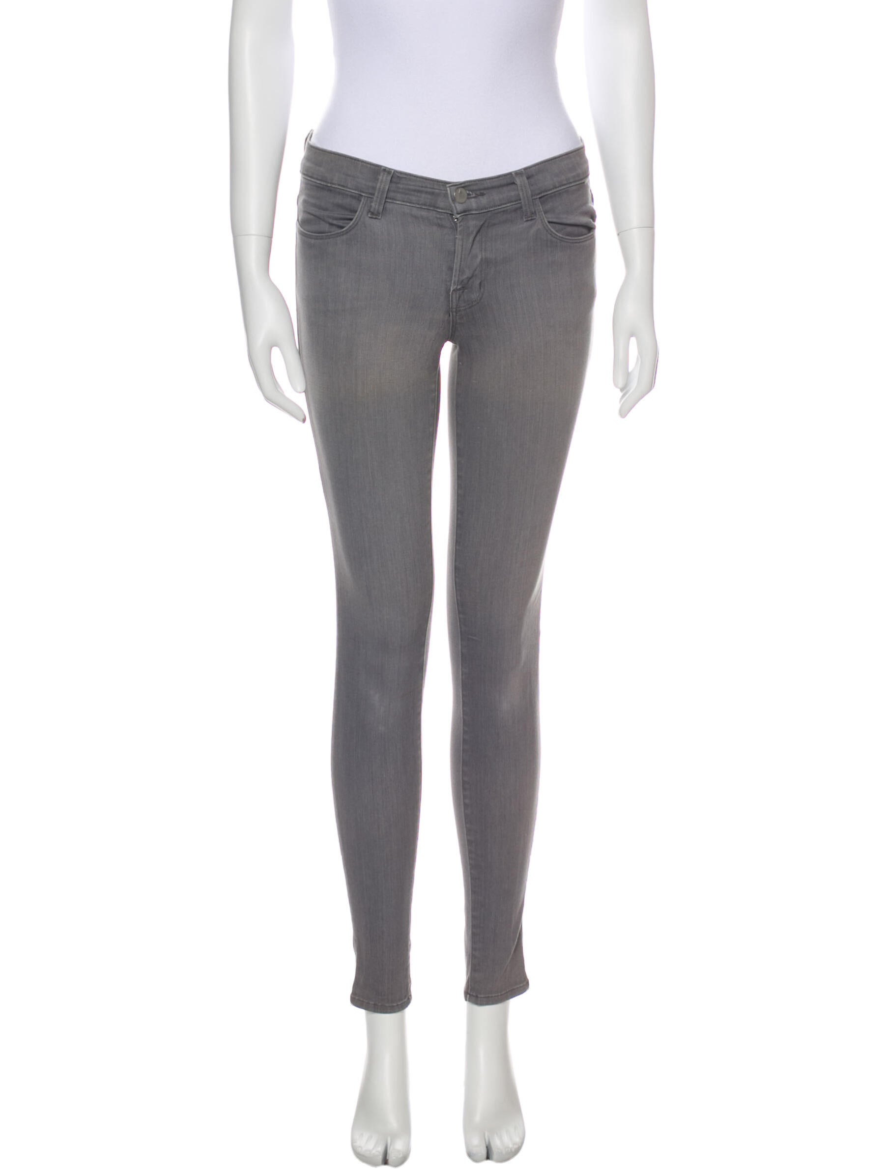 J Brand Low-Rise Skinny Leg Jeans