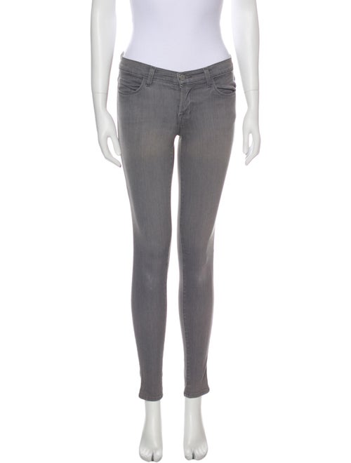 J Brand Low-Rise Skinny Leg Jeans